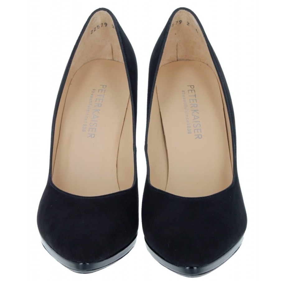 Women'S Peter Kaiser | Herdi 78911 Shoes - Black Suede