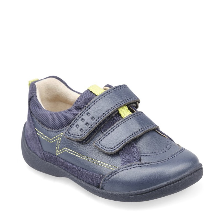 Children'S Start-Rite Boys Shoes | Zigzag Shoes - Navy