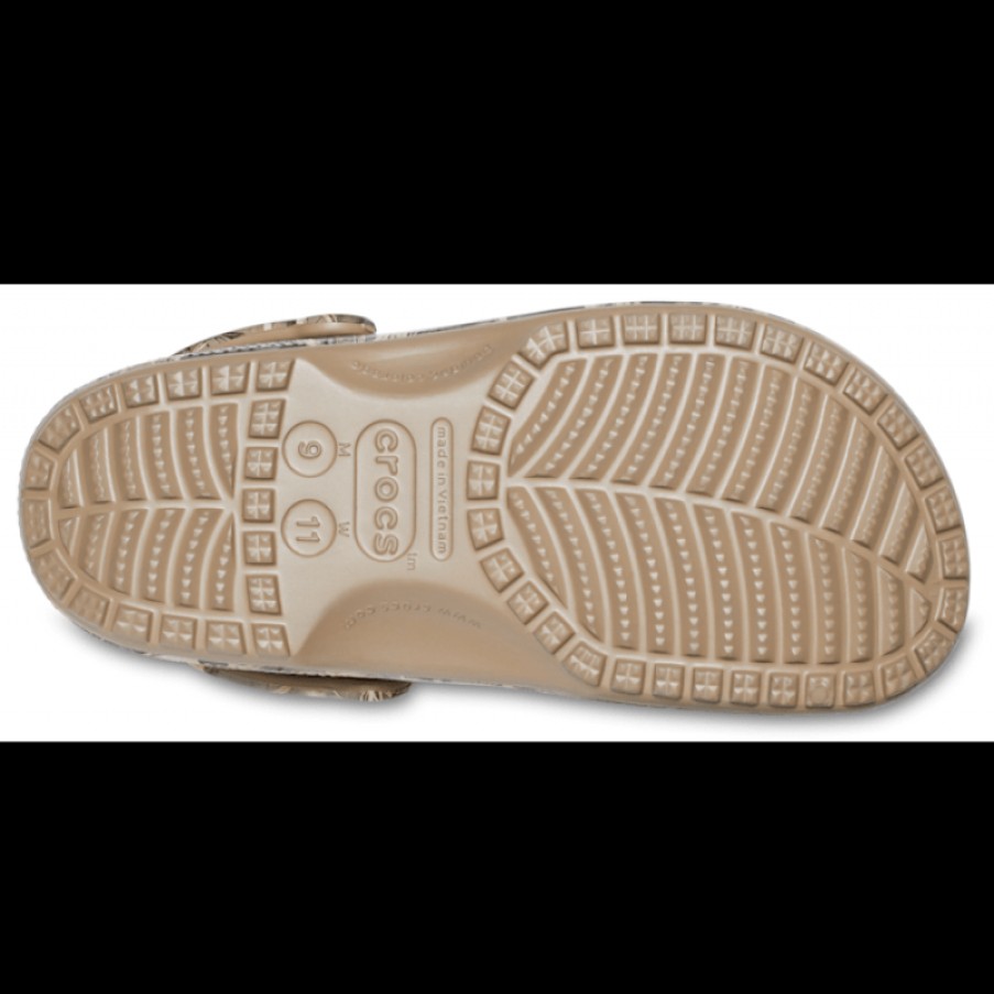 Men'S Crocs | Classic Realtree Clog 12132 - Khaki