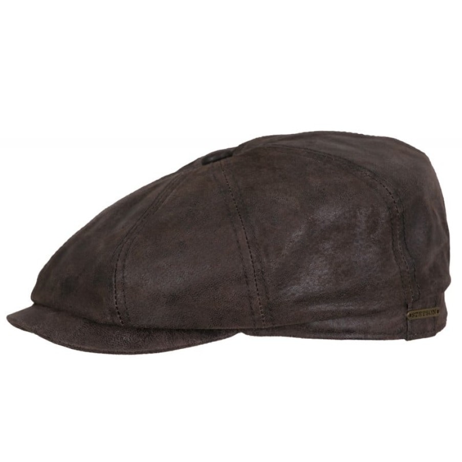 Men'S Stetson | Hatteras Pigskin 6847102 Cap - Brown