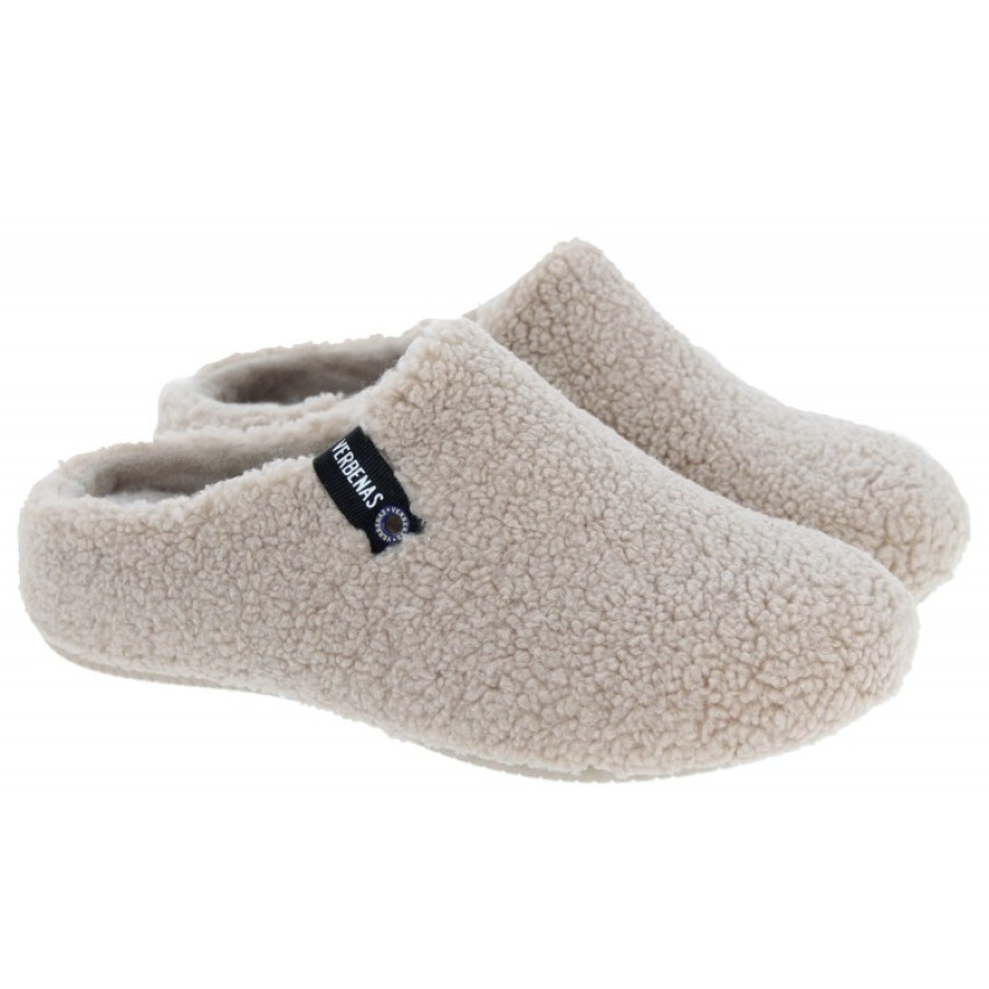 Women'S Verbenas | York Nairobi 73866 Slippers - Beige Textile