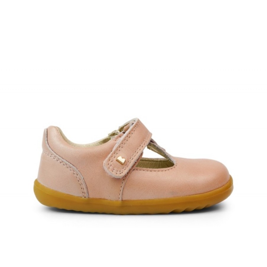 Children'S Bobux Girls Shoes | Step Up Louise 7283 Shoes - Pink Dusk Pearl