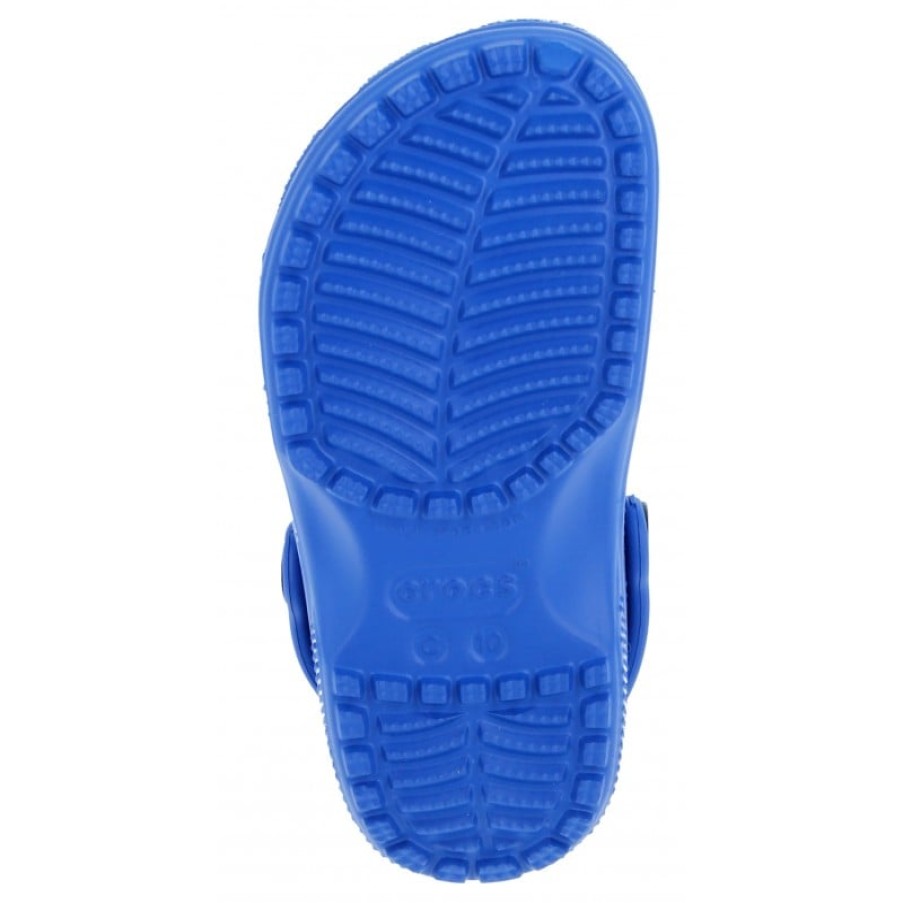 Children'S Crocs Boys Sandals | Classic Clog Kids 206991 - Blue Bolt