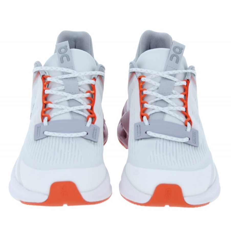 Women'S On Running | Cloudnova Flux Ladies Trainers - Undyed-White / Zephyr