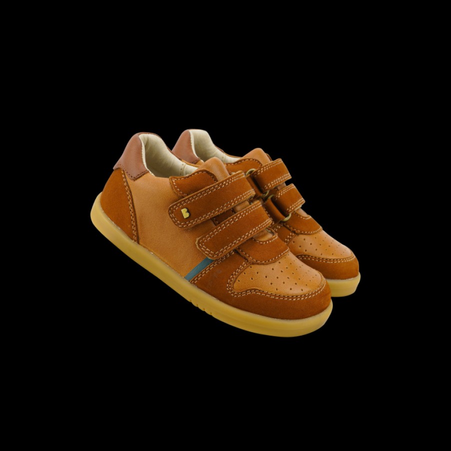 Children'S Bobux Boys Shoes | Step Up Riley 7321 Shoes - Caramel