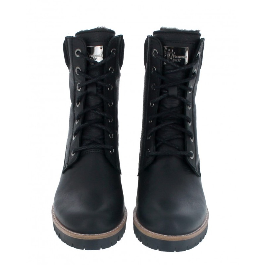 Women'S Panama Jack | Phoebe Boots - Black Leather