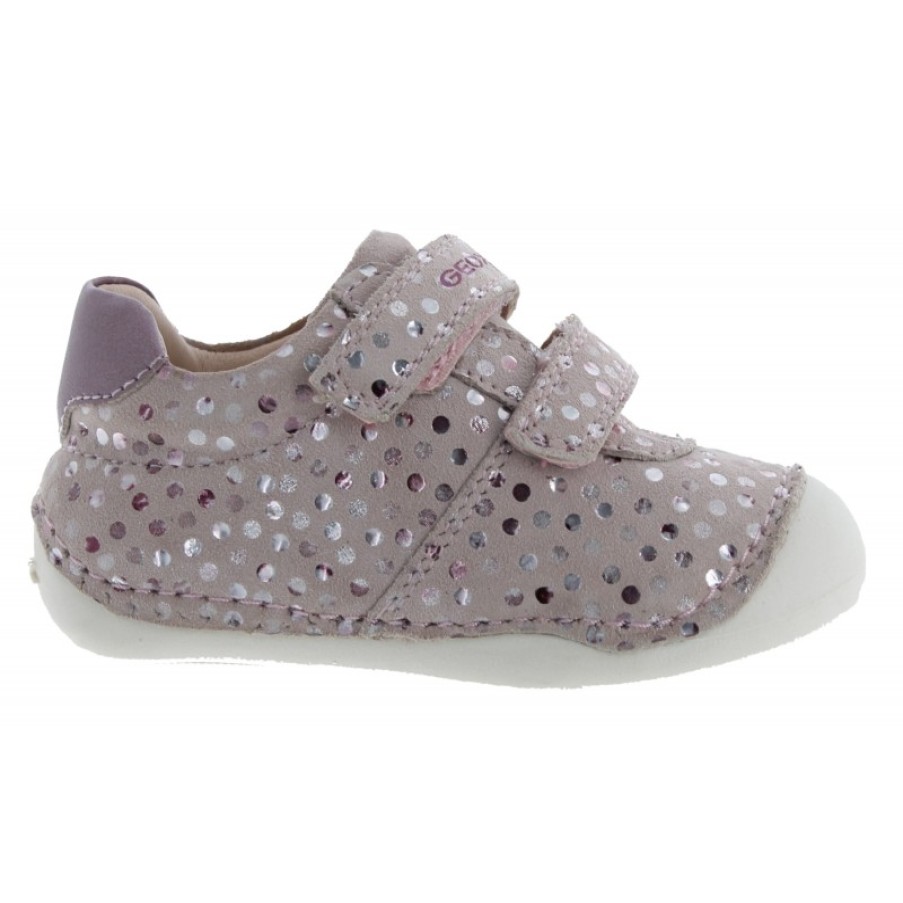 Children'S Geox Girls First Shoes | B9440B B Tutim Gb Shoes - Light Rose