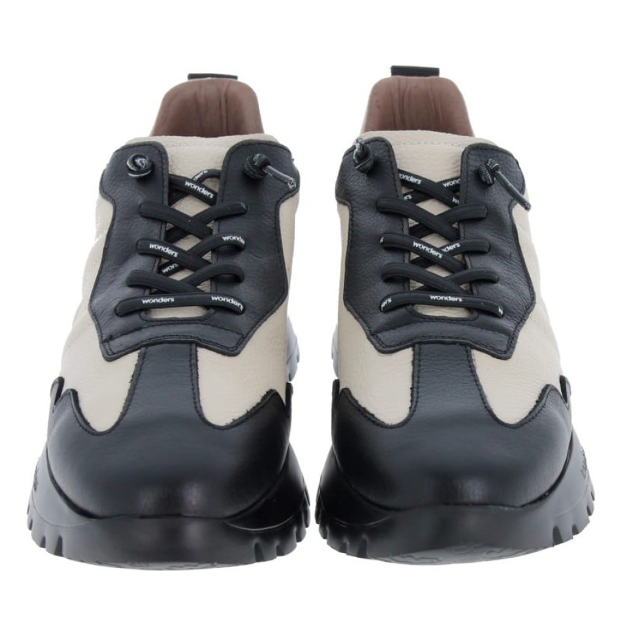 Women'S Wonders | A-2450 Trainers - Black Leather