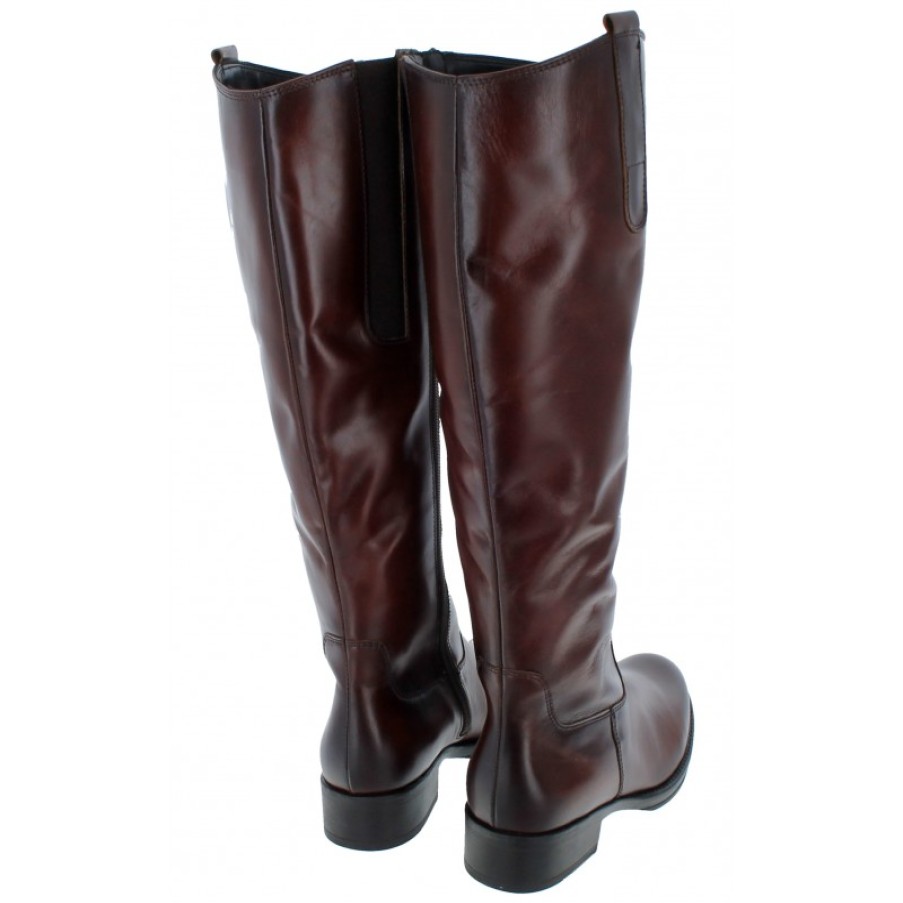 Women'S Gabor | Absolute Xs 91.607 Knee High Boots - Sattel Leather