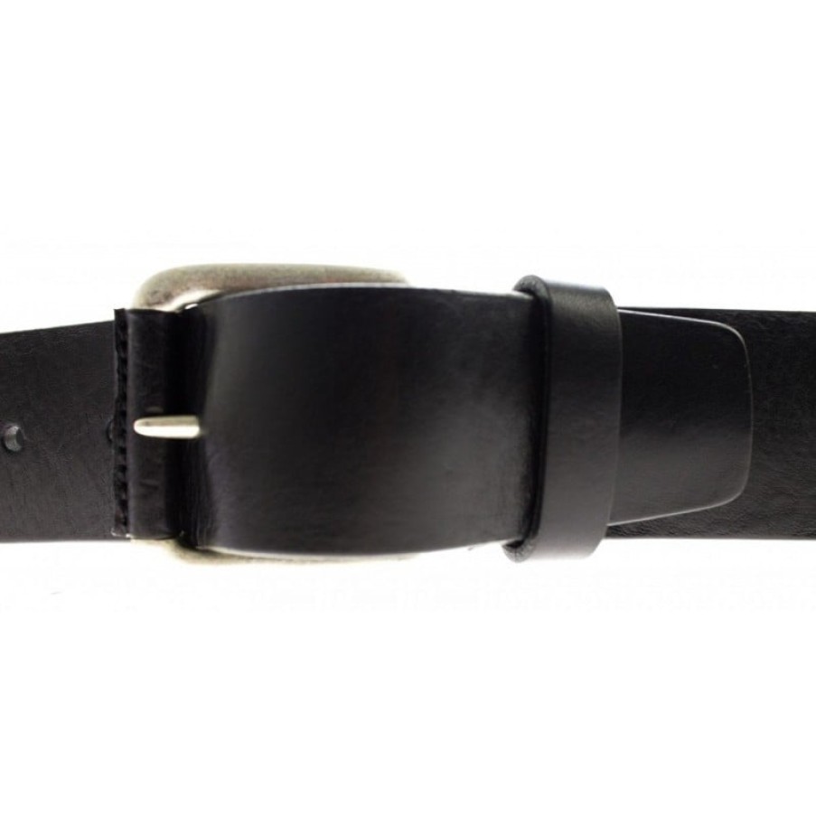 Men'S The Golden Boot | Golden Boot 10047 Belt - Black Leather