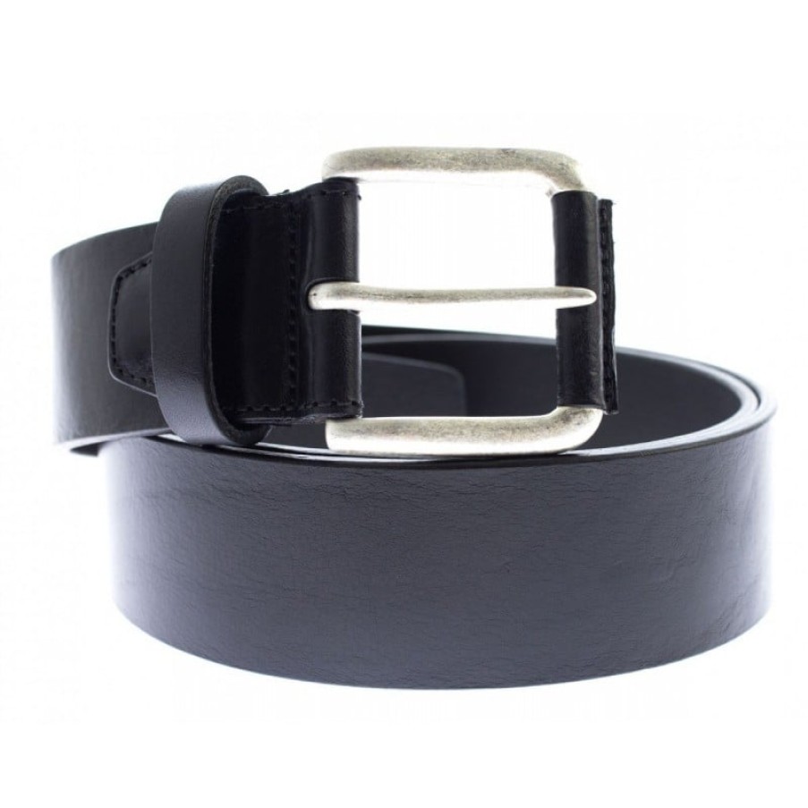 Men'S The Golden Boot | Golden Boot 10047 Belt - Black Leather