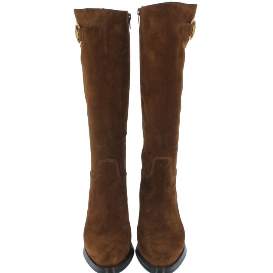 Women'S Alpe | 2388 Knee High Boots - Tan Suede