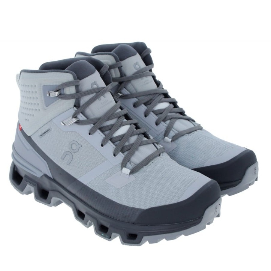 Women'S On Running | Cloudrock 2 Waterproof 63.98608 Ladies Boots - Glacier / Eclipse