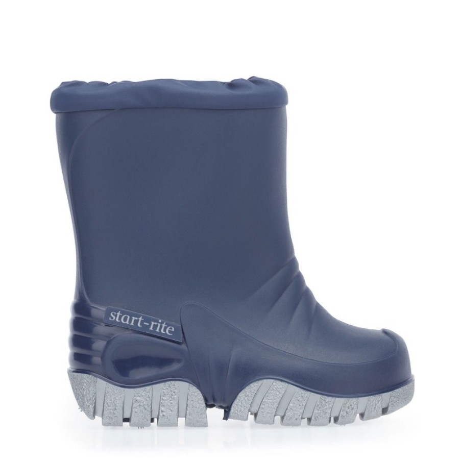 Children'S Start-Rite Boys Wellington Boots | Baby Mud Buster Wellies - Navy