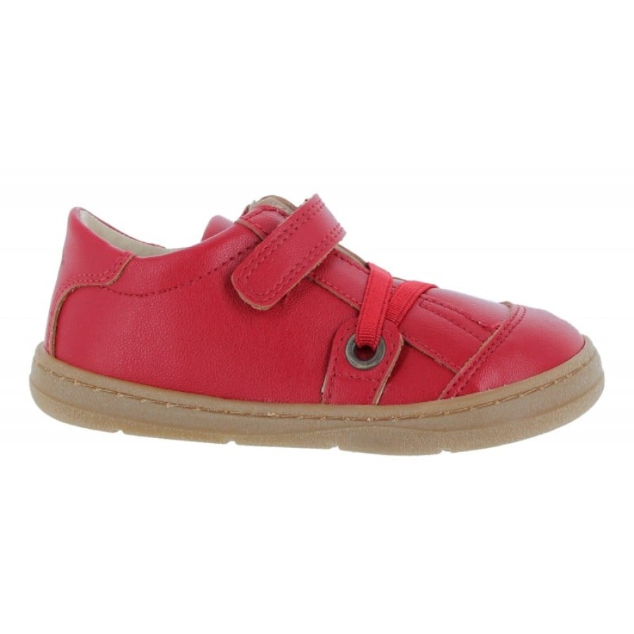 Children'S Primigi Boys Shoes | 3917333 Shoes - Rosso Recycled Leather