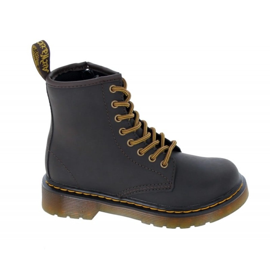 Children'S Dr. Martens Girls Boots | 1460 Junior Boots - Gaucho Wildhorse