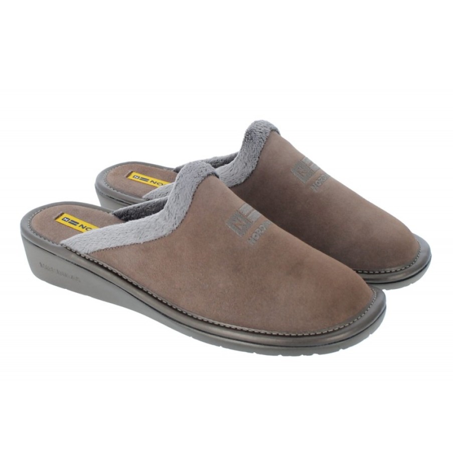 Women'S Nordikas | Natala Iii 238-0/8 Mule Slippers - Piedra Suede