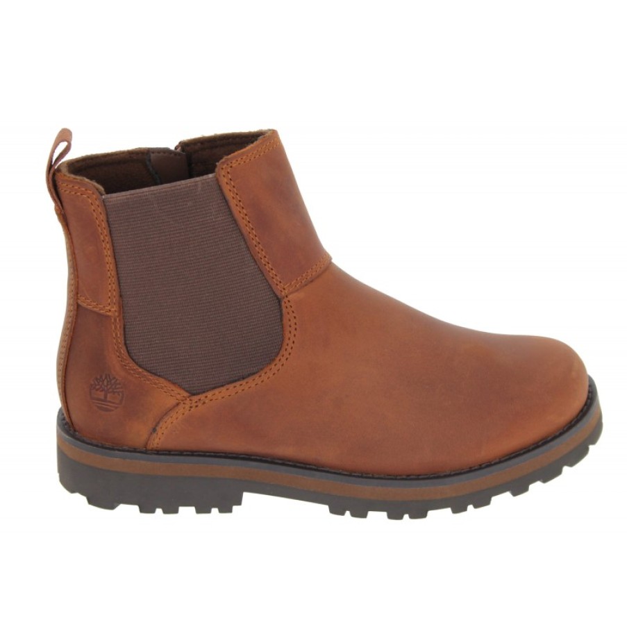 Children'S Timberland Boys Boots | Courma Kid Junior Chelsea Boots - Glazed Ginger