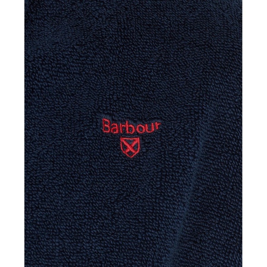 Men'S Barbour | Lachlan Dressing Gown Mnw0001 - Navy