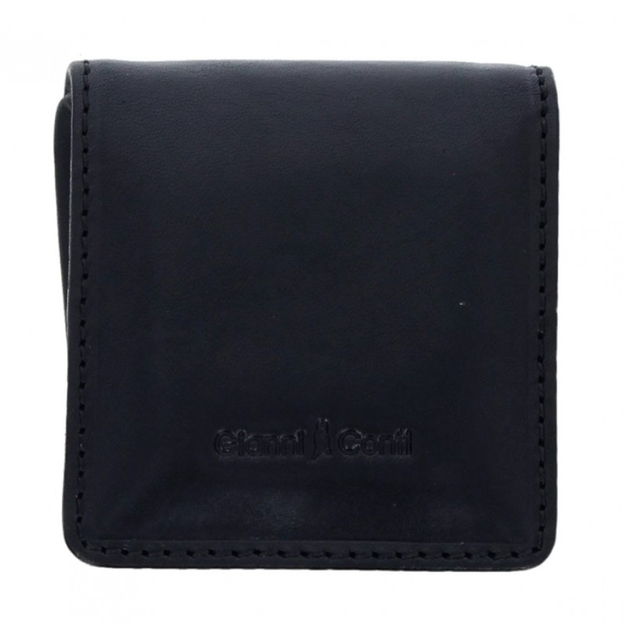 Men'S Gianni Conti | 9405062 Coin Purse - Black