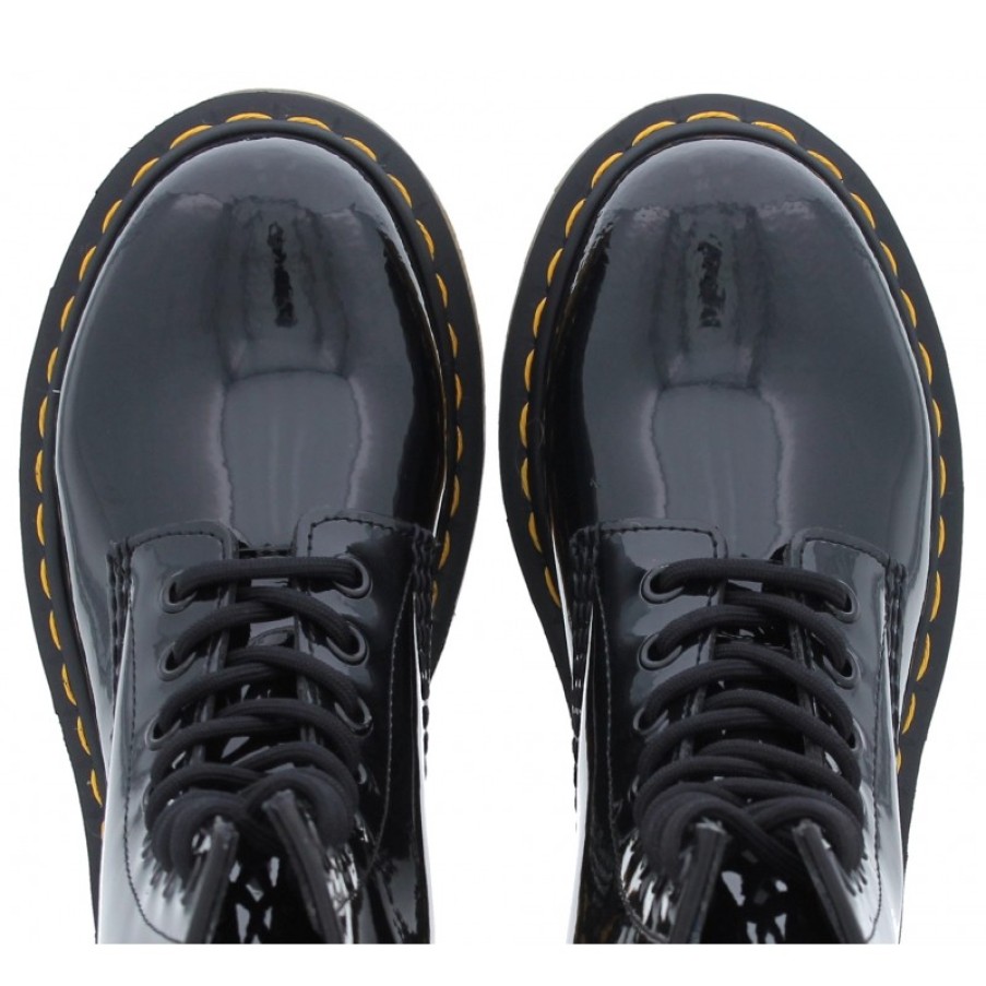 Women'S Dr. Martens | 1460 W Boots - Black Patent