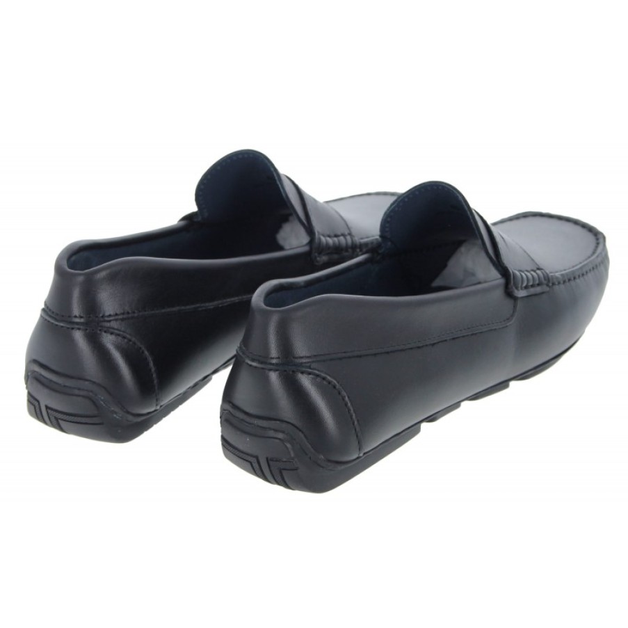 Men'S The Golden Boot | Golden Boot Hector 7786 Loafers - Black Leather