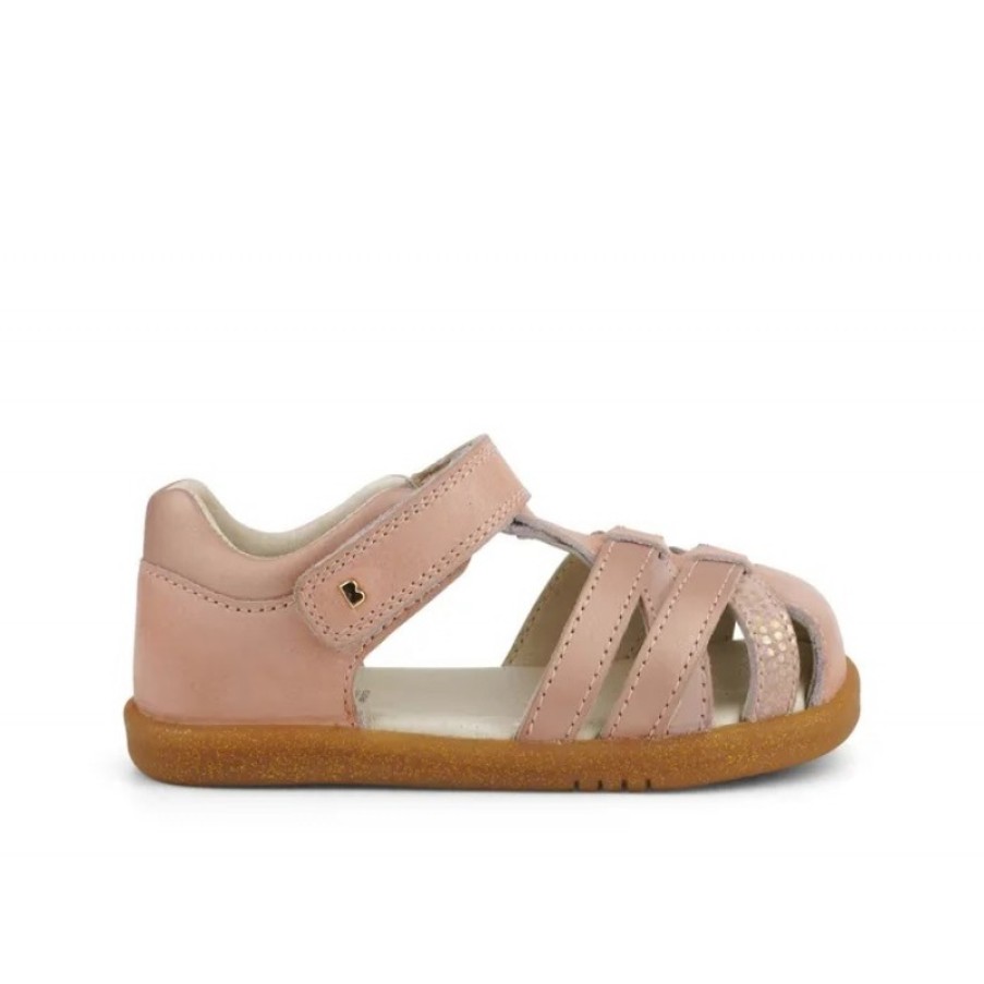 Children'S Bobux Girls Sandals | I Walk Cross Jump 6367 Closed Toe Sandals- Dusk Pearl