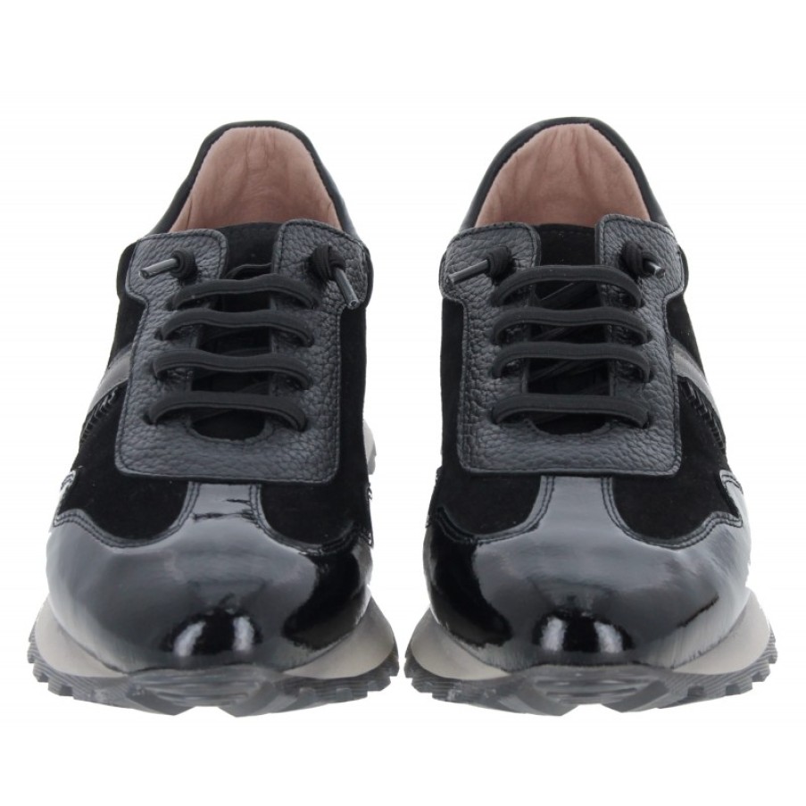 Women'S Hispanitas | Loira Hi233073 Trainers - Black Leather