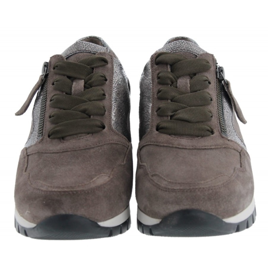 Women'S Gabor | Willett 96.438 Trainers - Mohair Suede