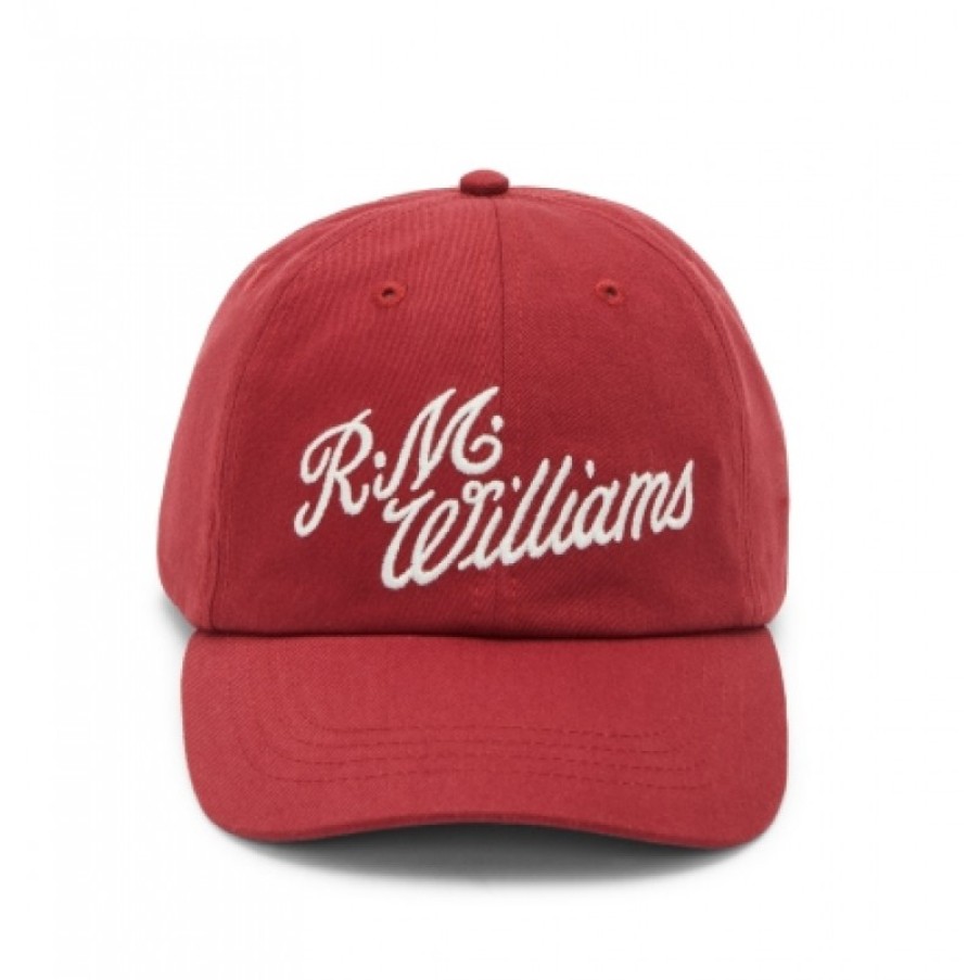 Men'S R. M. Williams | Script Cap - Red