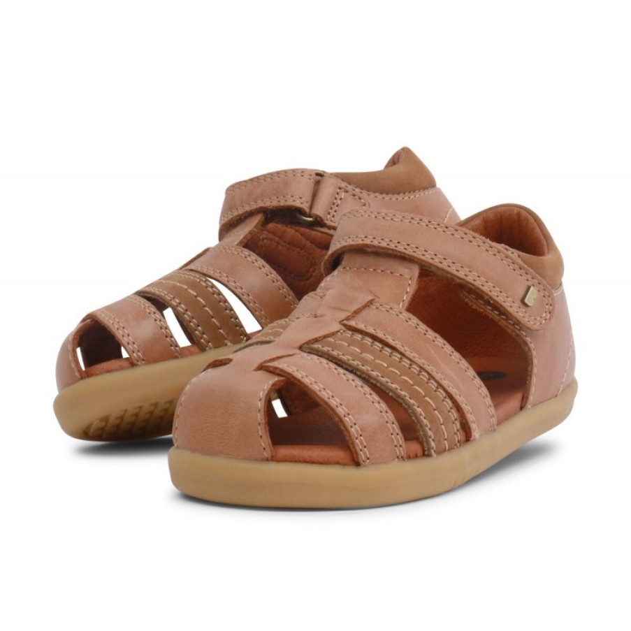 Children'S Bobux Boys Shoes | I Walk Roam 6260A Sandals - Tan