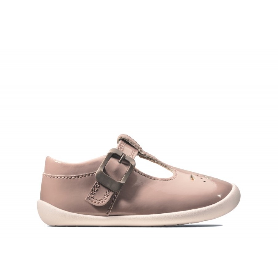 Children'S Clarks Girls First Shoes | Roamer Star Toddler Shoes - Pink