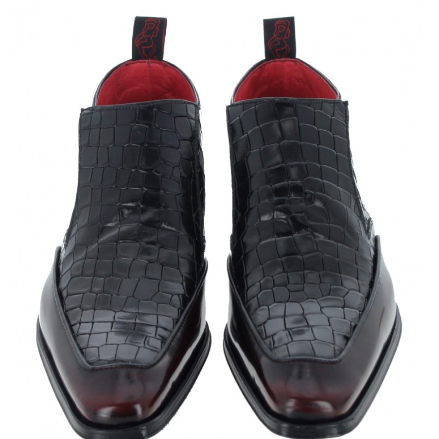 Men'S Jeffery West | K796 Boots - Burgundy Leather