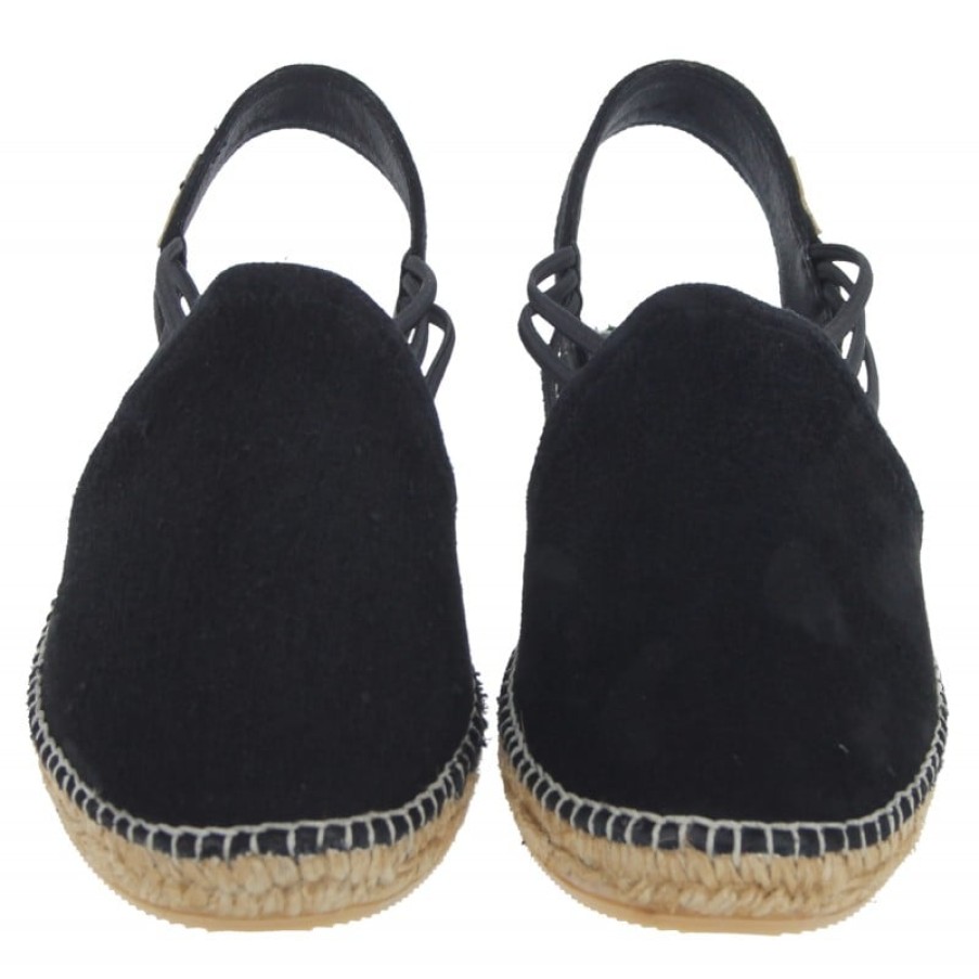 Women'S Toni Pons | Nuria Espadrilles - Black Suede