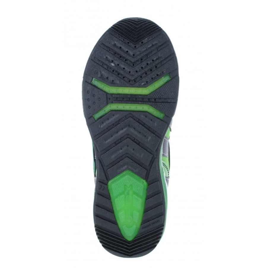 Children'S Geox Boys Trainers | J35Feb J Bayonyc 'Hulk' Trainers - Black/Green