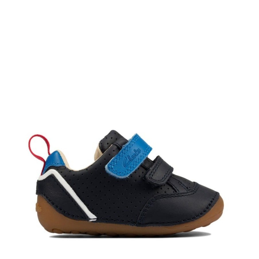 Children'S Clarks Boys First Shoes | Tiny Sky Toddler Shoes - Navy