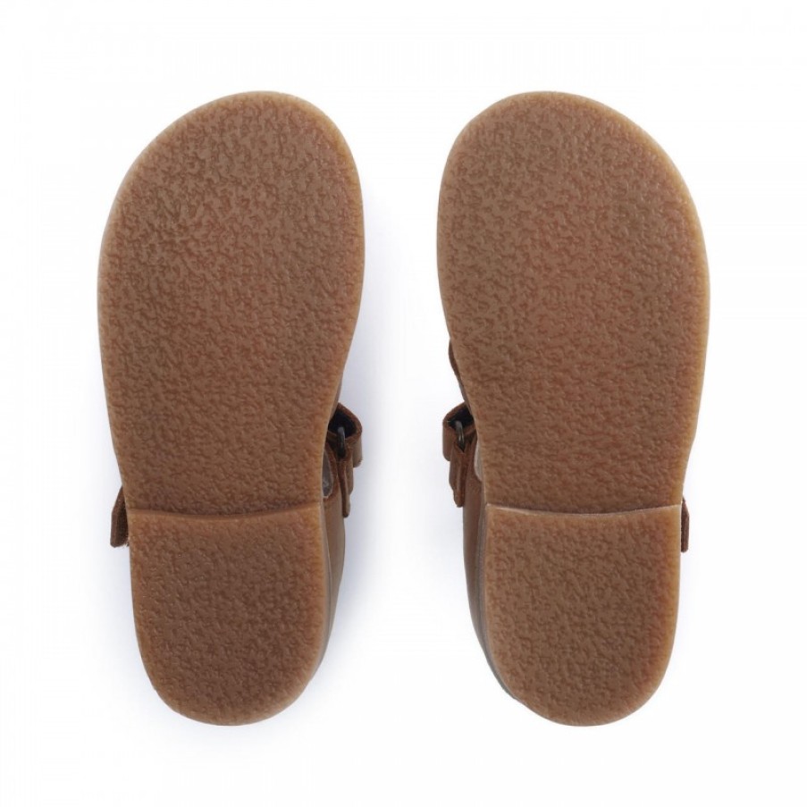 Children'S Start-Rite Boys Sandals | Coastal Closed Toe Sandals - Tan Leather