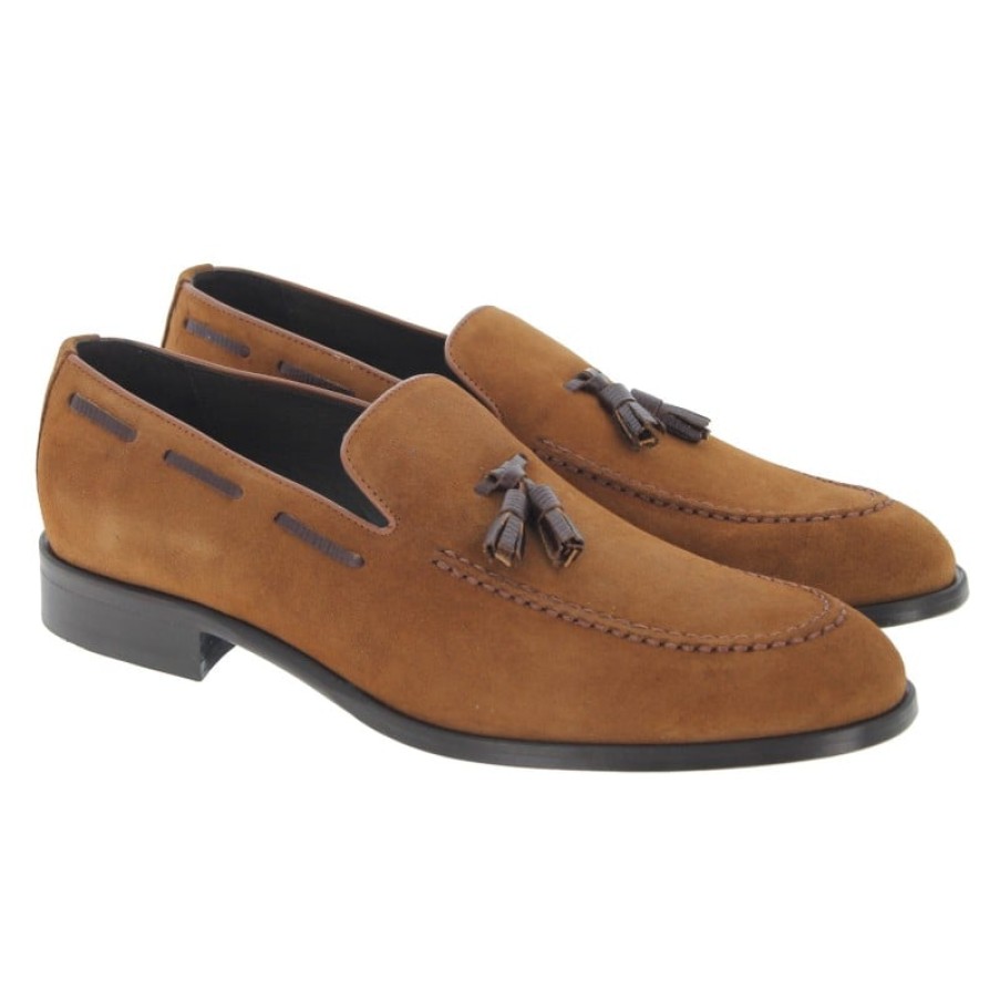 Men'S The Golden Boot | Golden Boot Massimo 4515 Loafers - Cuero Suede