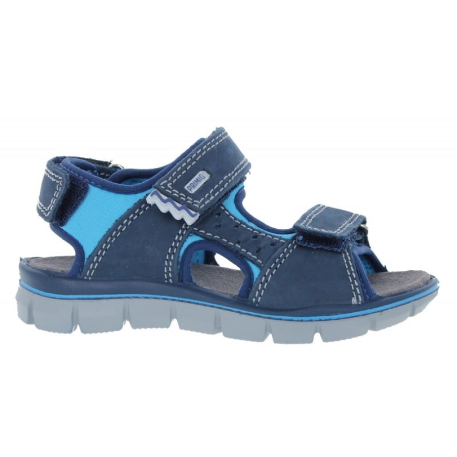 Children'S Primigi Boys Sandals | 3896111 Sandals - Azzurro Leather