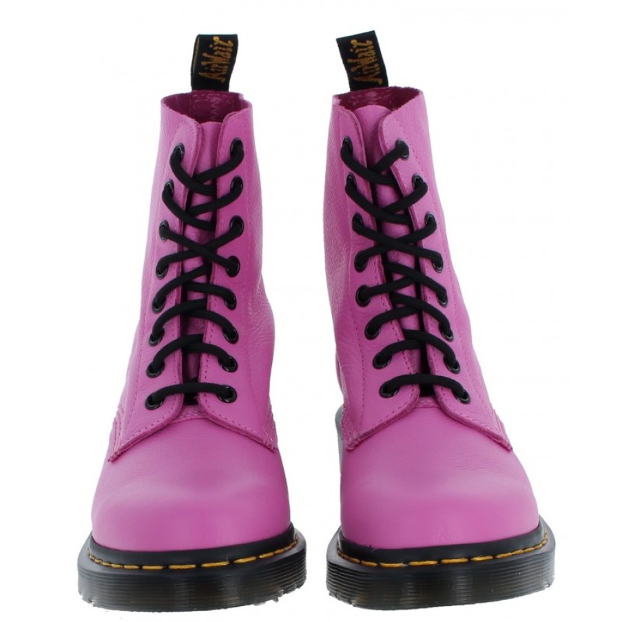 Women'S Dr. Martens | 1460 Pascal Boots - Thrift Pink Leather