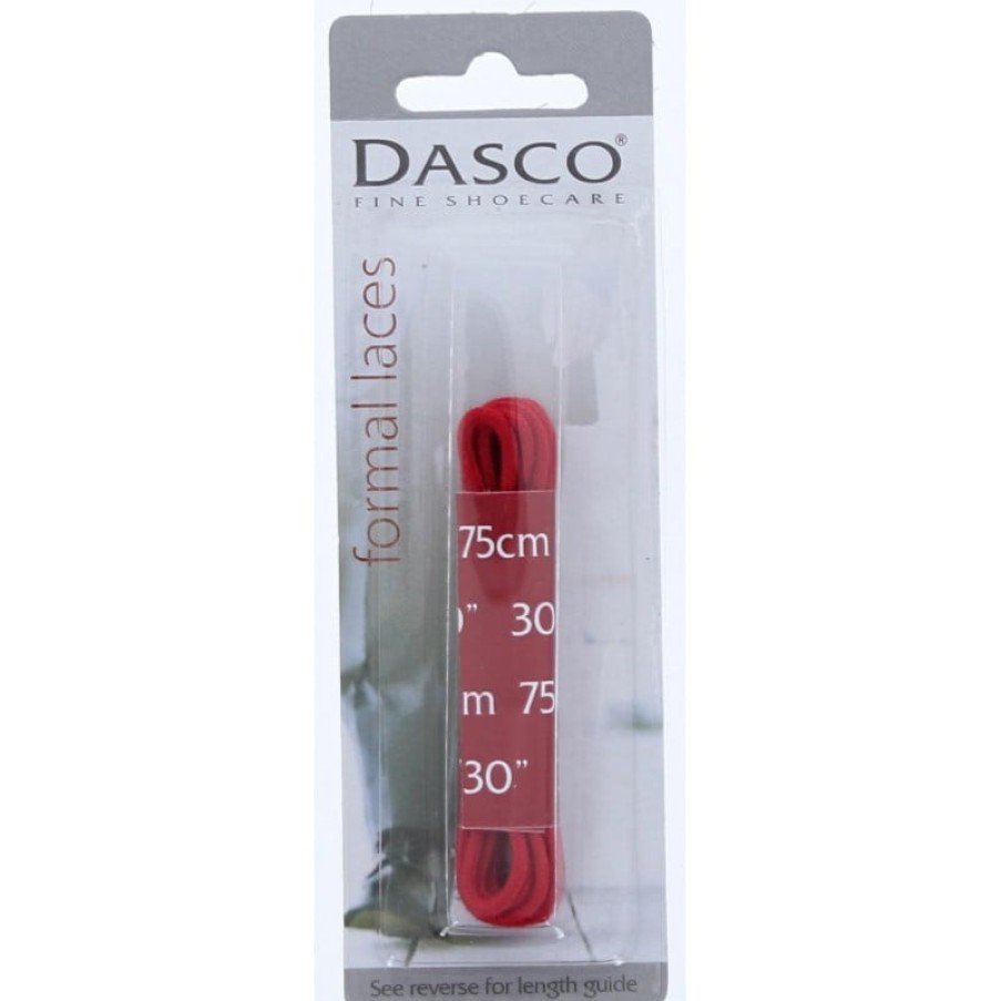 Children'S Dasco Shoe Care | 75Cm Round Laces - Red