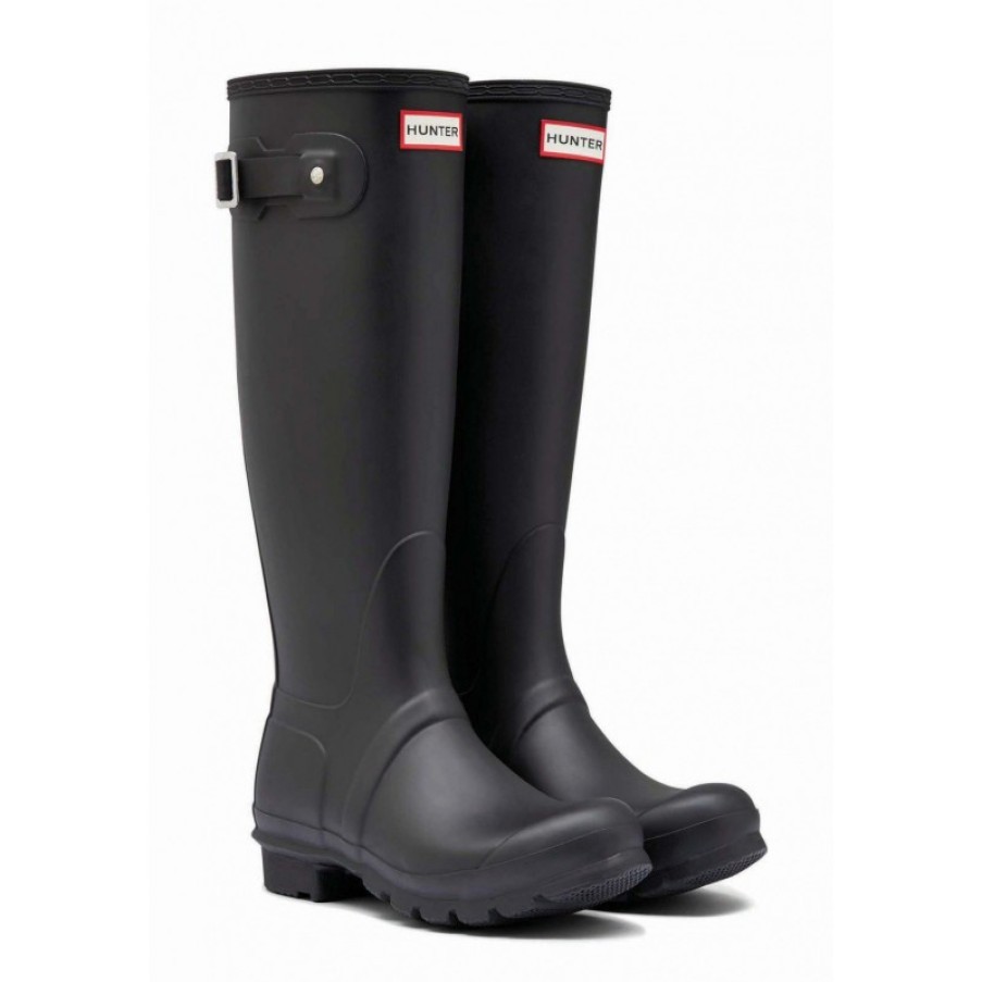 Women'S Hunter | Womens Original Tall Wft1000Rma Wellingtons - Black