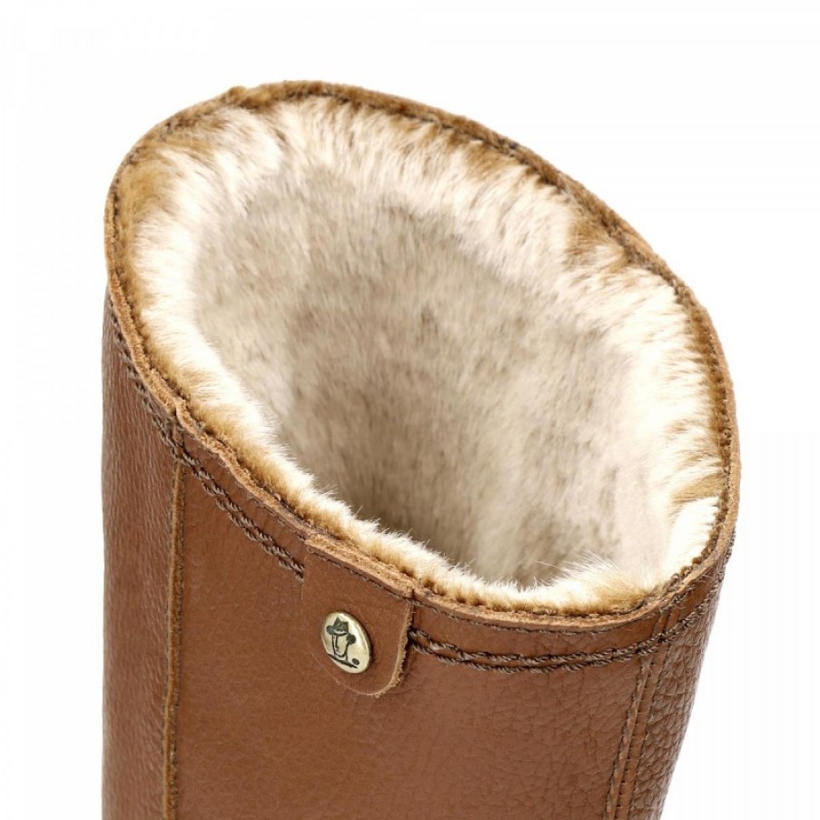 Women'S Panama Jack | Bambina Boots - Cuero Bark Leather