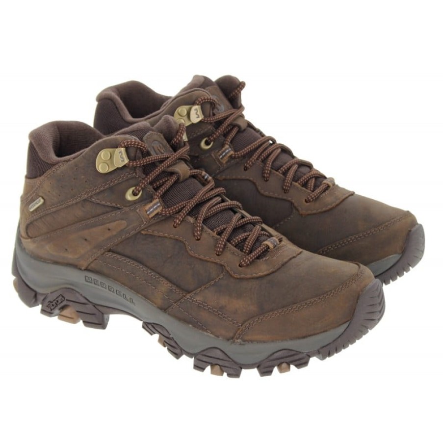 Men'S Merrell | Moab Adventure 3 J003821 Boots - Earth