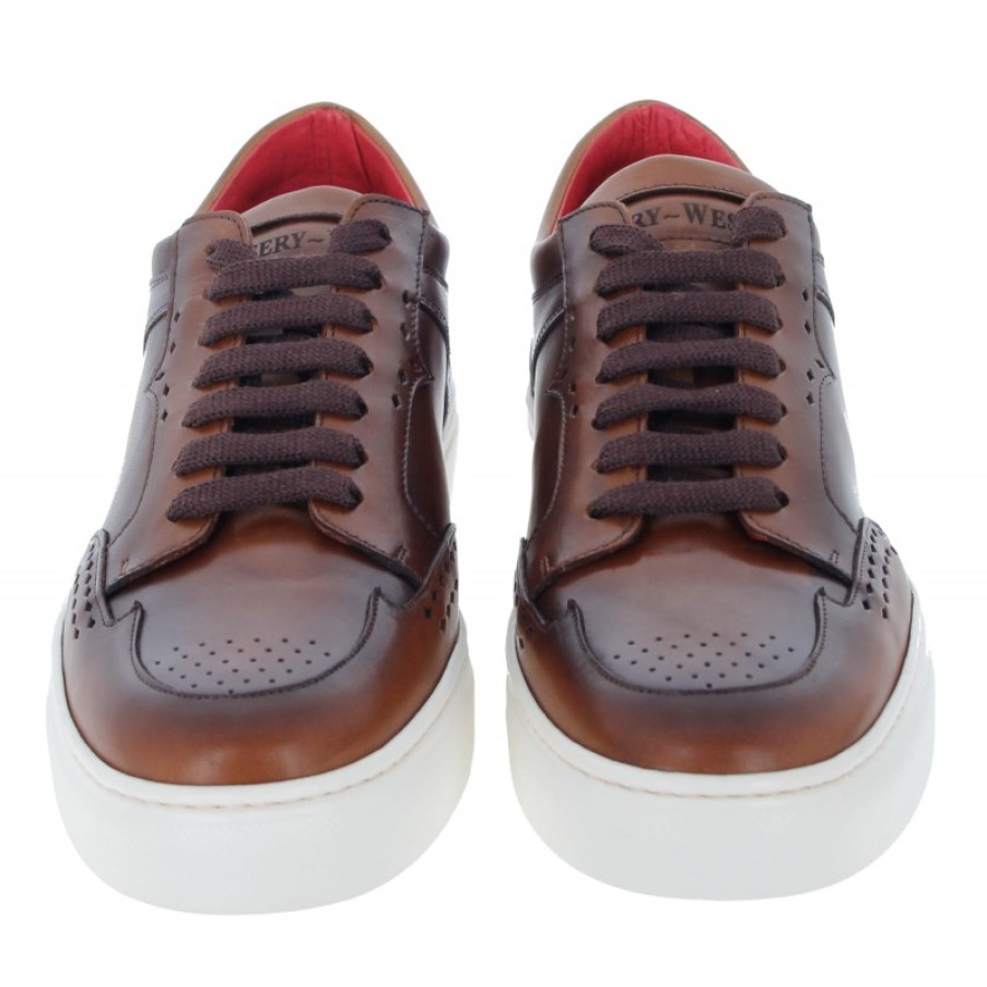 Men'S Jeffery West | K740 Trainers - Castano Leather