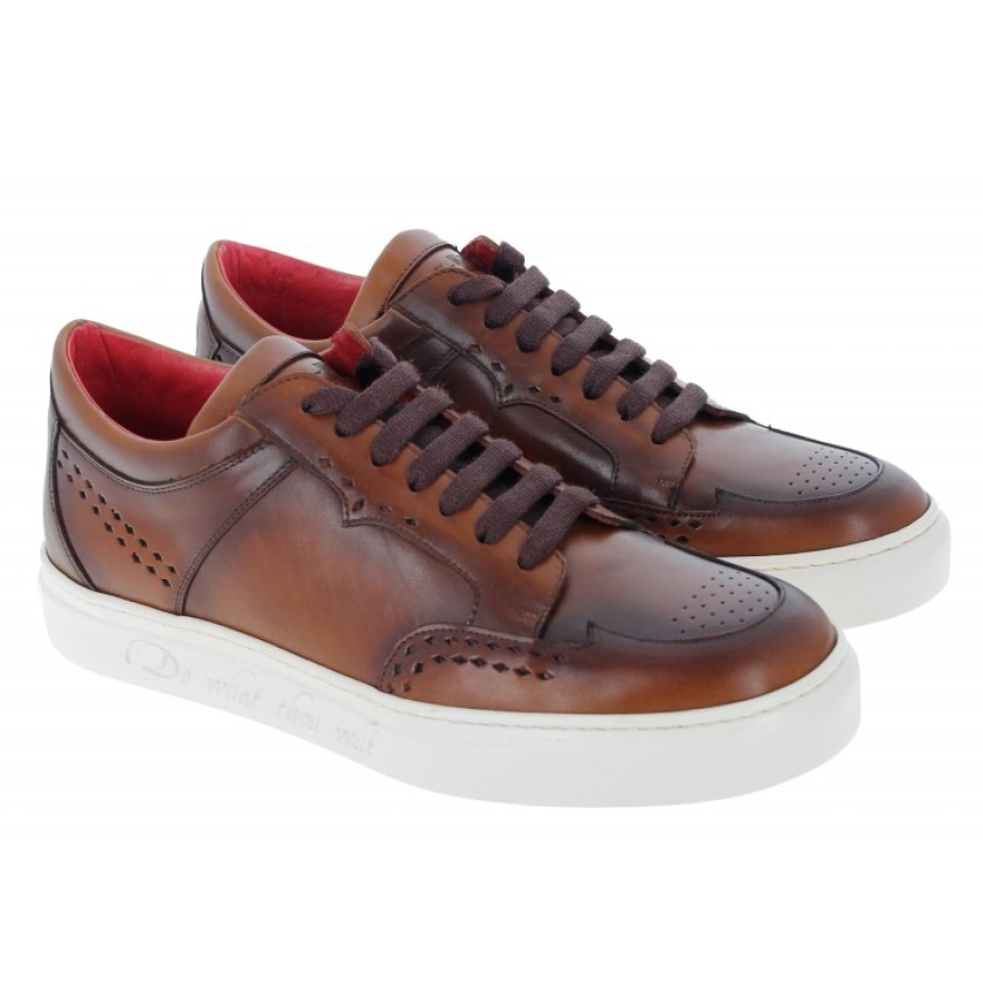 Men'S Jeffery West | K740 Trainers - Castano Leather