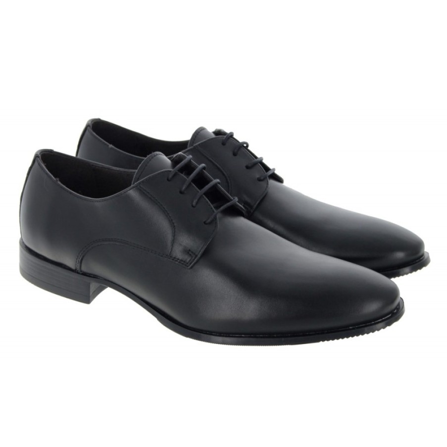 Men'S The Golden Boot | Golden Boot Sergio 5812 Shoes - Black Leather