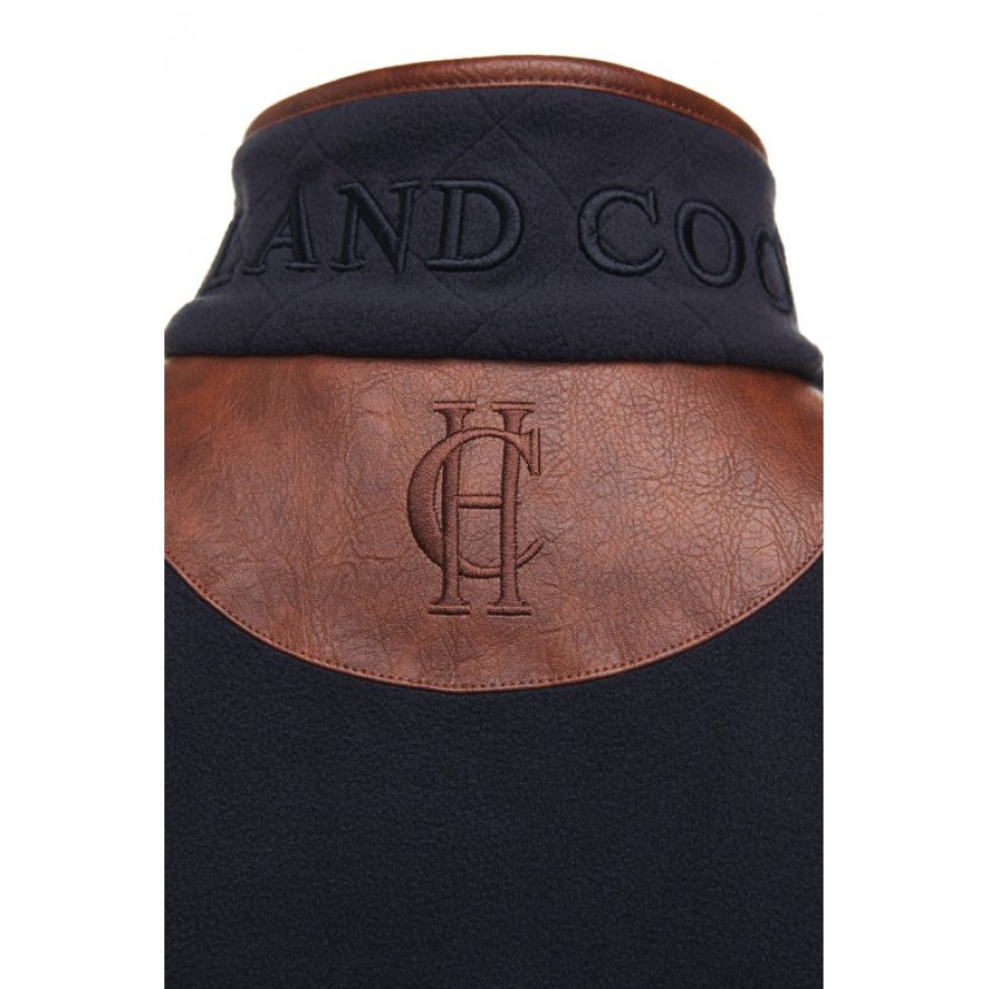 Women'S Holland Cooper | Country Fleece Gilet - Ink Navy