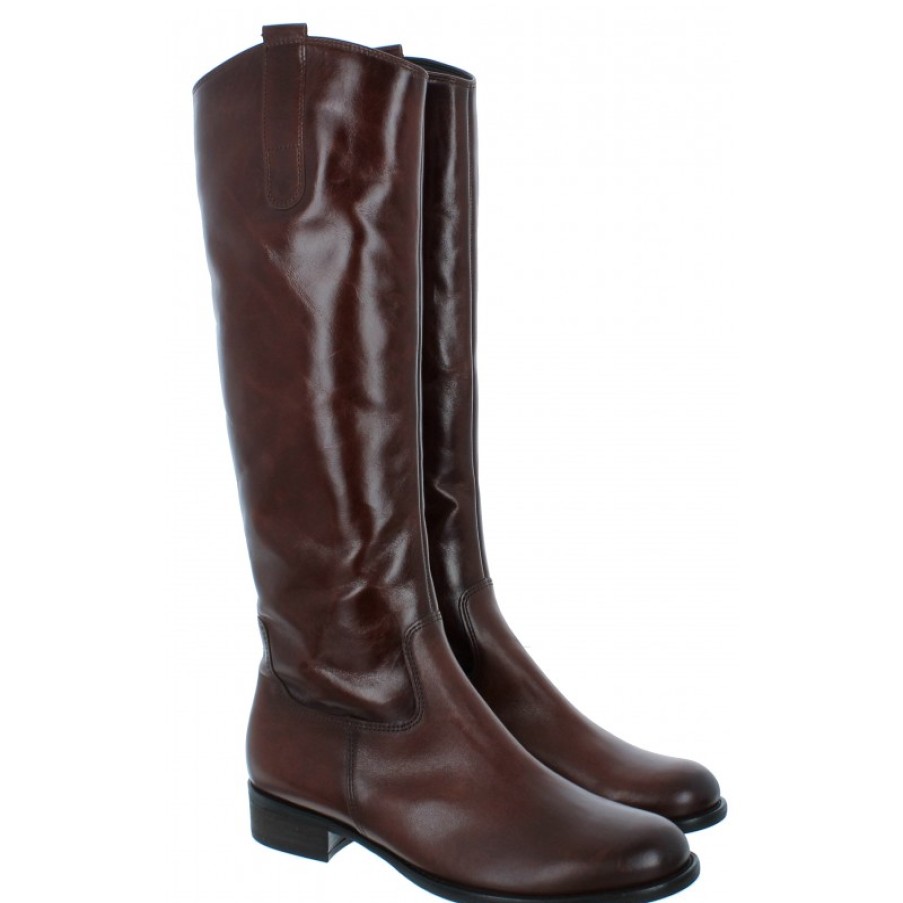 Women'S Gabor | Brook Xs 31.647 Knee High Boots - Sattel Leather