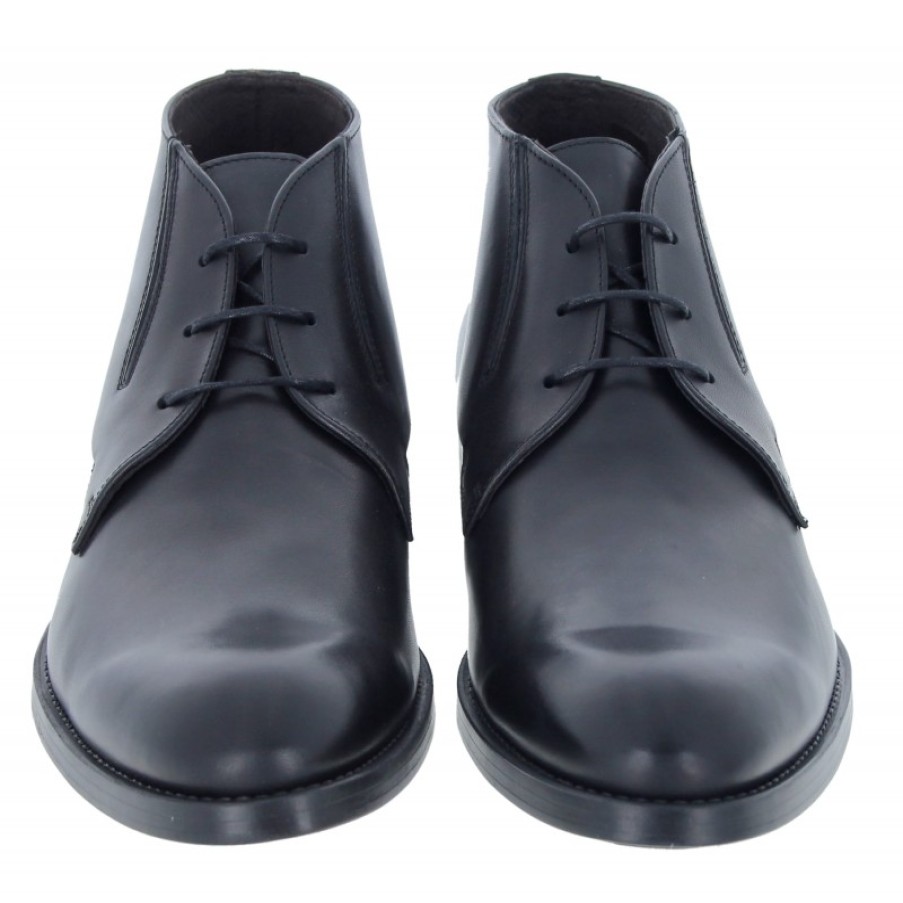 Men'S The Golden Boot | Golden Boot Smythe 2804 Boots - Black Leather